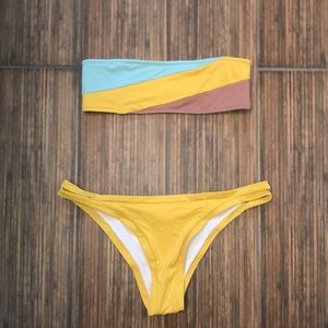 LIKE NEW BANDEAU BIKINI SWIM SUIT FROM ASOS